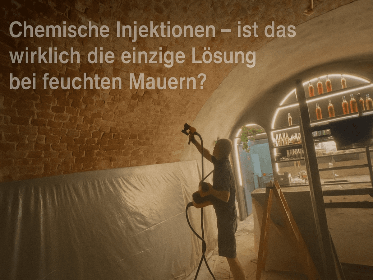 Chemische Injektionen – ist das wirklich die einzige Lösung bei feuchten Mauern?
